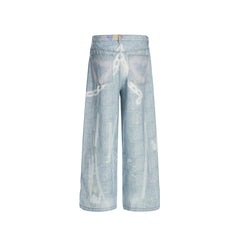 Simple washed jeans