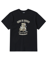 NERDY Who is Neddy Short Sleeve T-Shirt Black