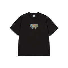 ADLV SWIRLING AC BEAR SHORT SLEEVE T-SHIRT BLACK
