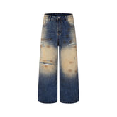 ripped distressed jeans