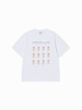 ADLV PLASTIC AC BEAR SHORT SLEEVE T-SHIRT WHITE