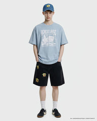 ADLV PERFECT PARTNER SPONGEBOB PIGMENT SHORT SLEEVE T-SHIRT SKY BLUE