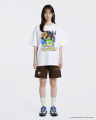ADLV THE ADVENTURES OF SPONGEBOB SHORT SLEEVE T-SHIRT WHITE