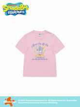 ADLV WOMAN HEART PEARL SHORT SLEEVE T-SHIRT LIGHT PINK
