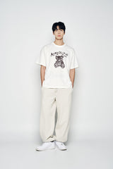 ADLV DRAWING BEAR SHORT SLEEVE T-SHIRT CREAM