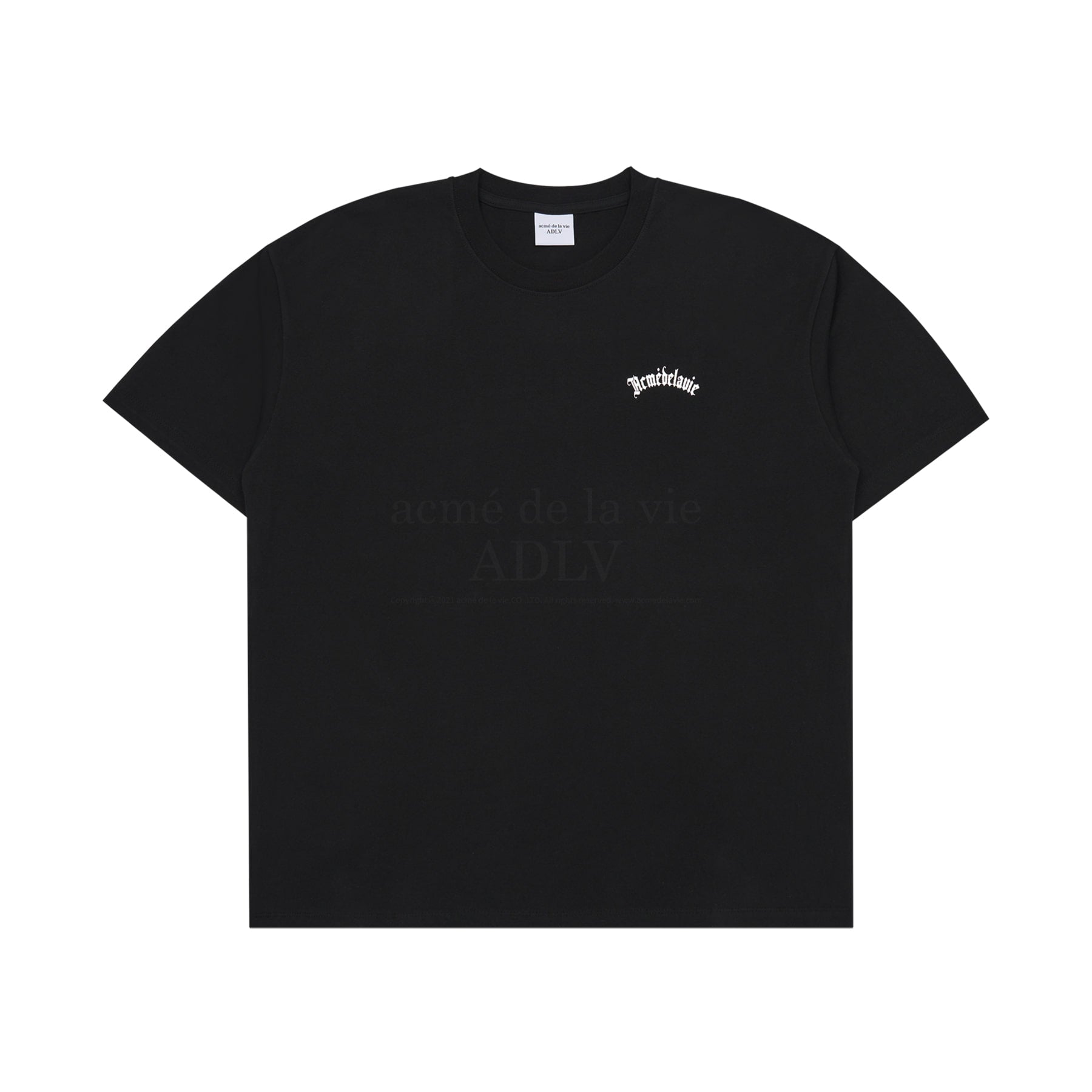 【IN STOCK】ADLV GOLD CHAIN BEAR DOLL SHORT SLEEVE T-SHIRT BLACK
