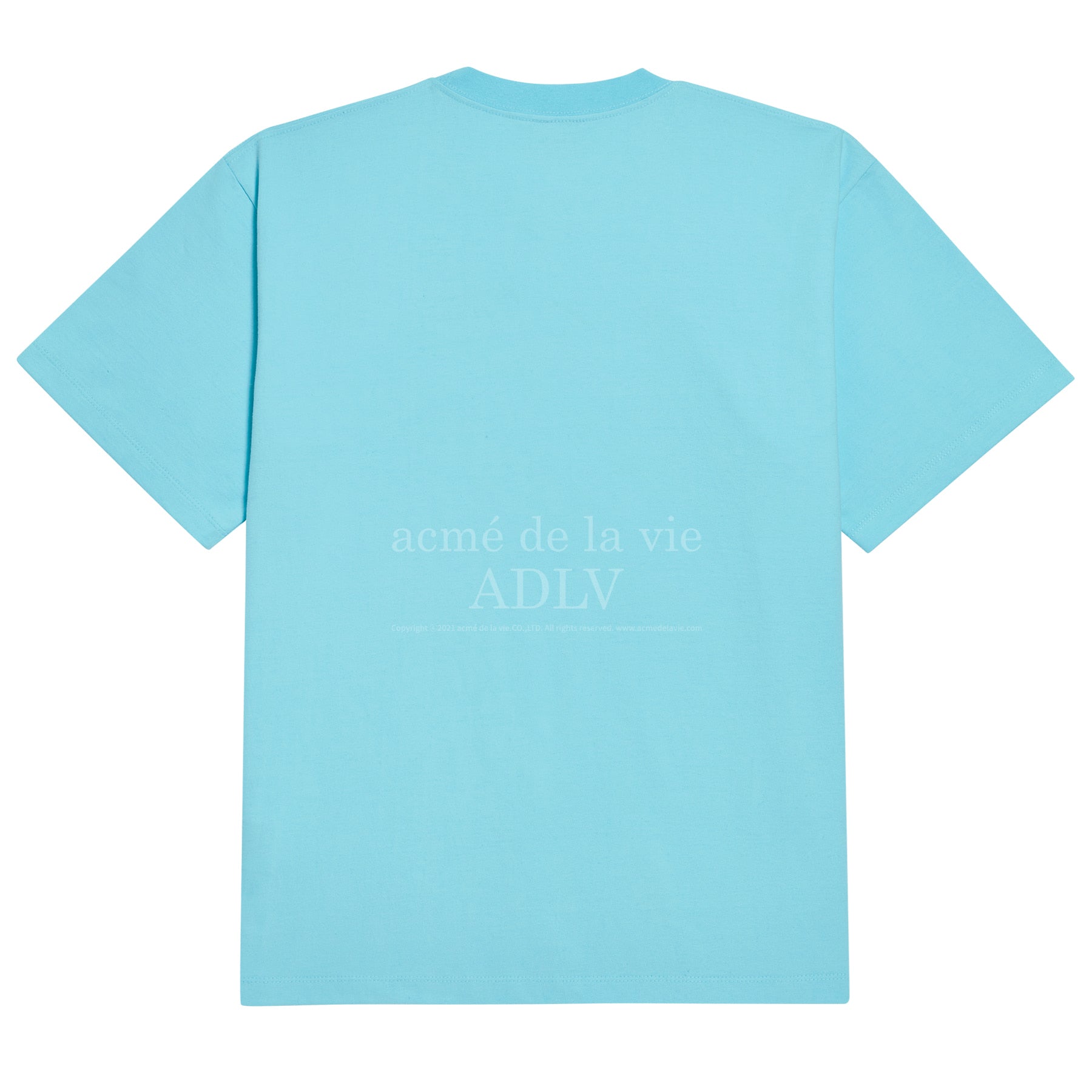 【IN STOCK】ADLV FRIENDS 2 SHORT SLEEVE T-SHIRT SKYBLUE