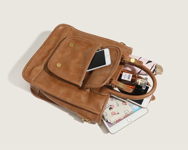 retro commuter tote bag