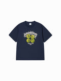 ADLV TENNIS BALL SHORT SLEEVE T-SHIRT NAVY