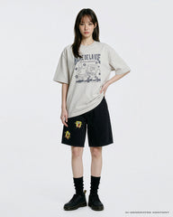 ADLV PERFECT PARTNER SPONGEBOB PIGMENT SHORT SLEEVE T-SHIRT LIGHT GRAY