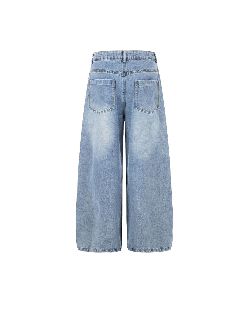 Retro ripped star jeans