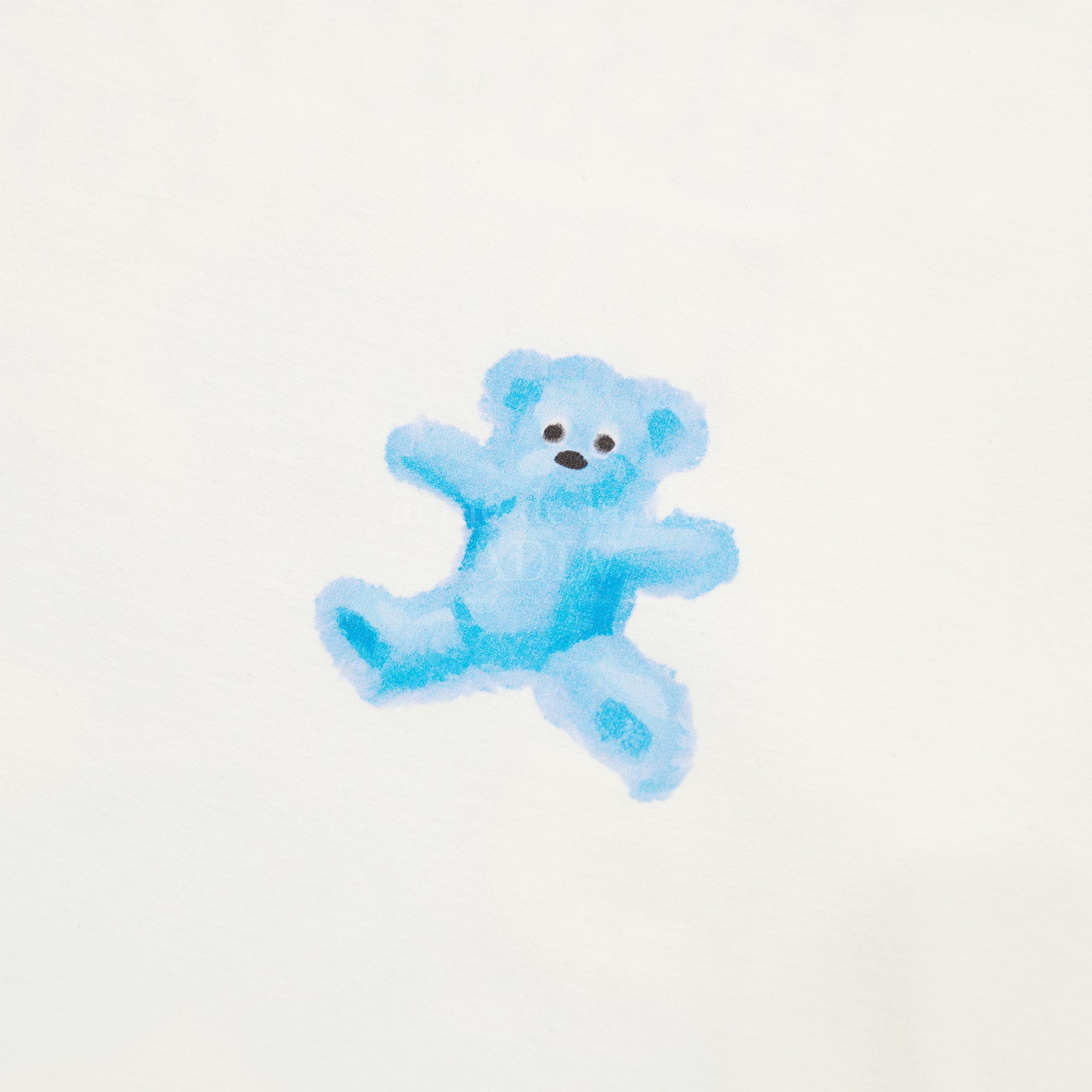 ADLV CRAYON THREE BEAR ARTWORK SHORT SLEEVE T-SHIRT CREAM