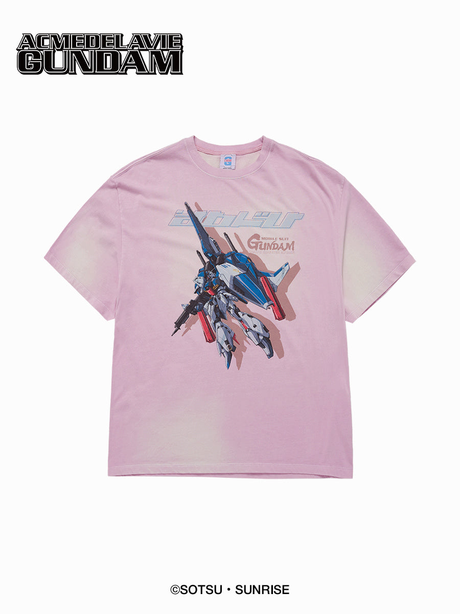 MOBILE SUIT GUNDAM CHAR'S COUNTERATTACK WASHING SHORT SLEEVE T-SHIRT