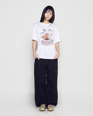 ADLV 15TH PARTY LINE FRIENDS SHORT SLEEVE T-SHIRT WHITE