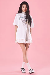 SPAO x Chiikawa Short Sleeve T-shirt Mix