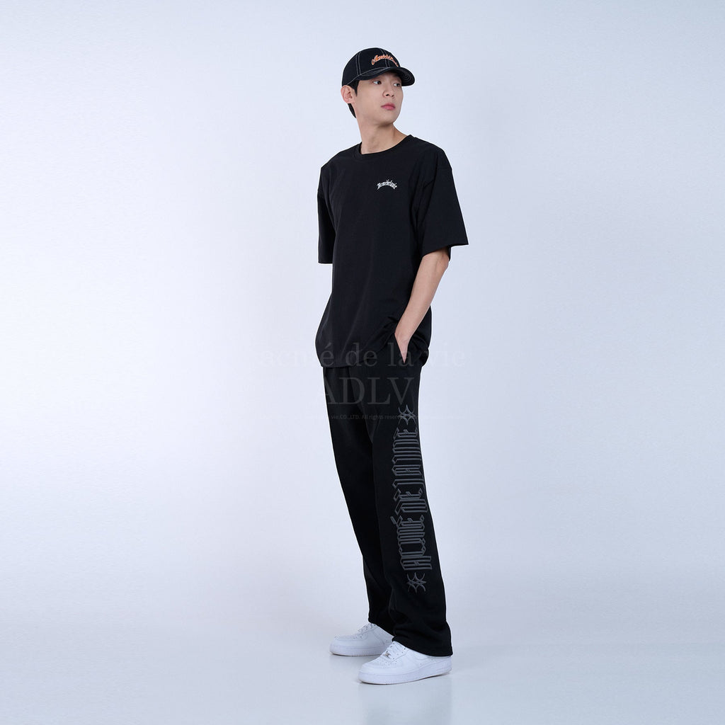 【IN STOCK】ADLV GOLD CHAIN BEAR DOLL SHORT SLEEVE T-SHIRT BLACK