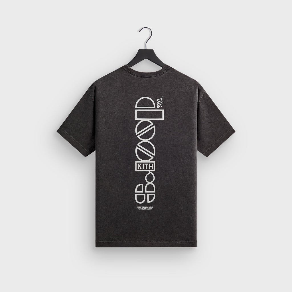 Kith Records for The Doors Morrison Logo Vintage Tee - Black