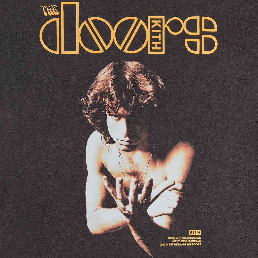 Kith Records for The Doors Morrison Self Titled Vintage Tee - Black