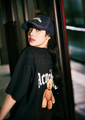【IN STOCK】ADLV GOLD CHAIN BEAR DOLL SHORT SLEEVE T-SHIRT BLACK