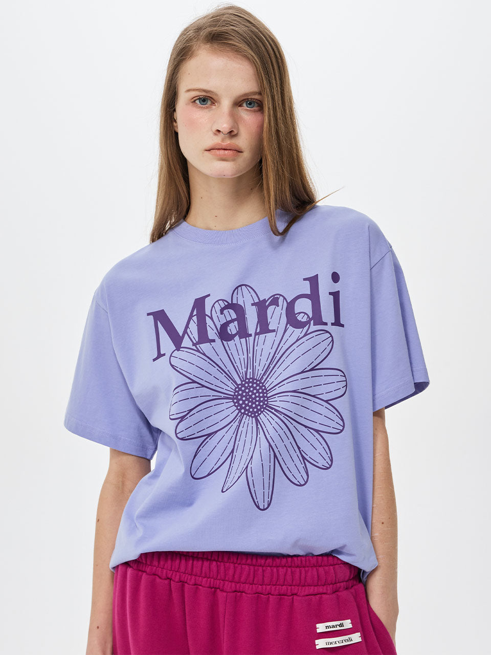 MARDI TSHIRT FLOWERMARDI_LAVENDER PURPLE