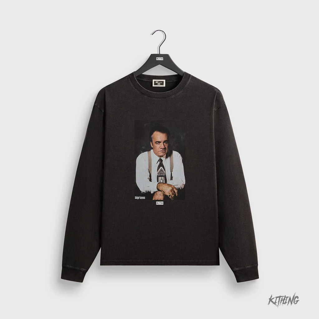 KITH x Sopranos Graphic Long Sleeve Tee