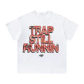 Syna World Vintage Oversized Statement Graphic Tee (White / Red Brick)
