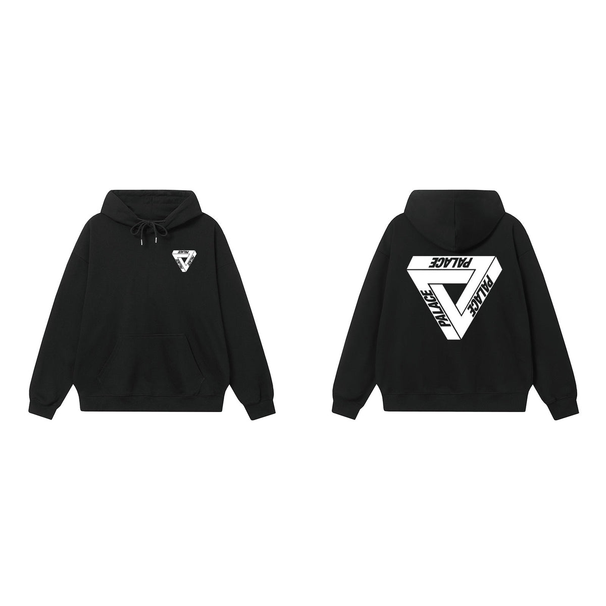 Palace Black Optical Illusion Tri-Ferg Hoodie