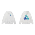 Palace White Teal Gradient Tri-Ferg Hoodie