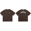 Cole Buxton Brown Minimalist CB Chest & Back Buxton T-Shirt