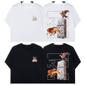 Off-White Lion & Building Arrow Graphic Short Sleeve T-Shirt
