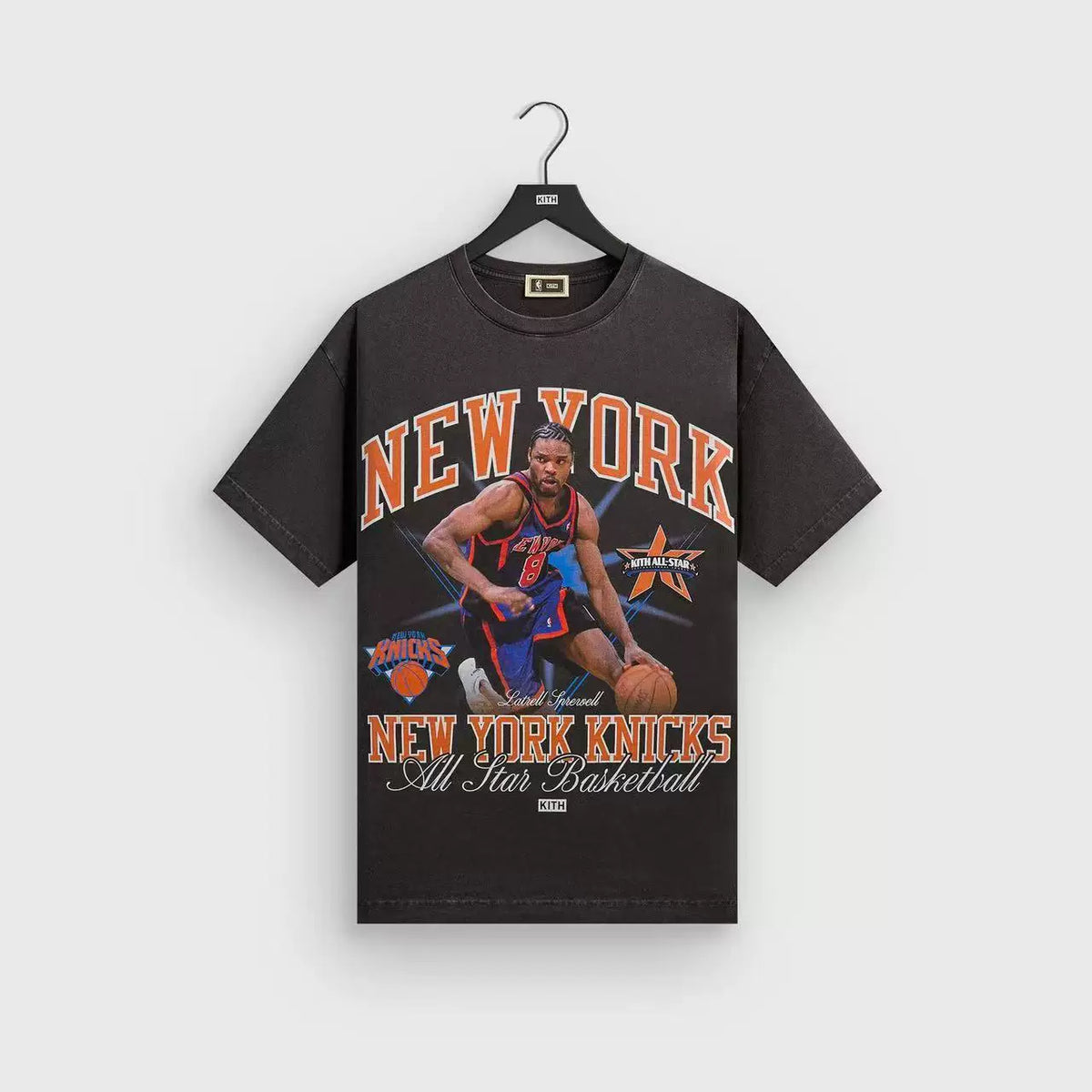 Kith x New York Knicks Vintage Basketball Graphic Tee