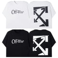 Off-White Classic Arrow Cross Logo Short Sleeve T-Shirt
