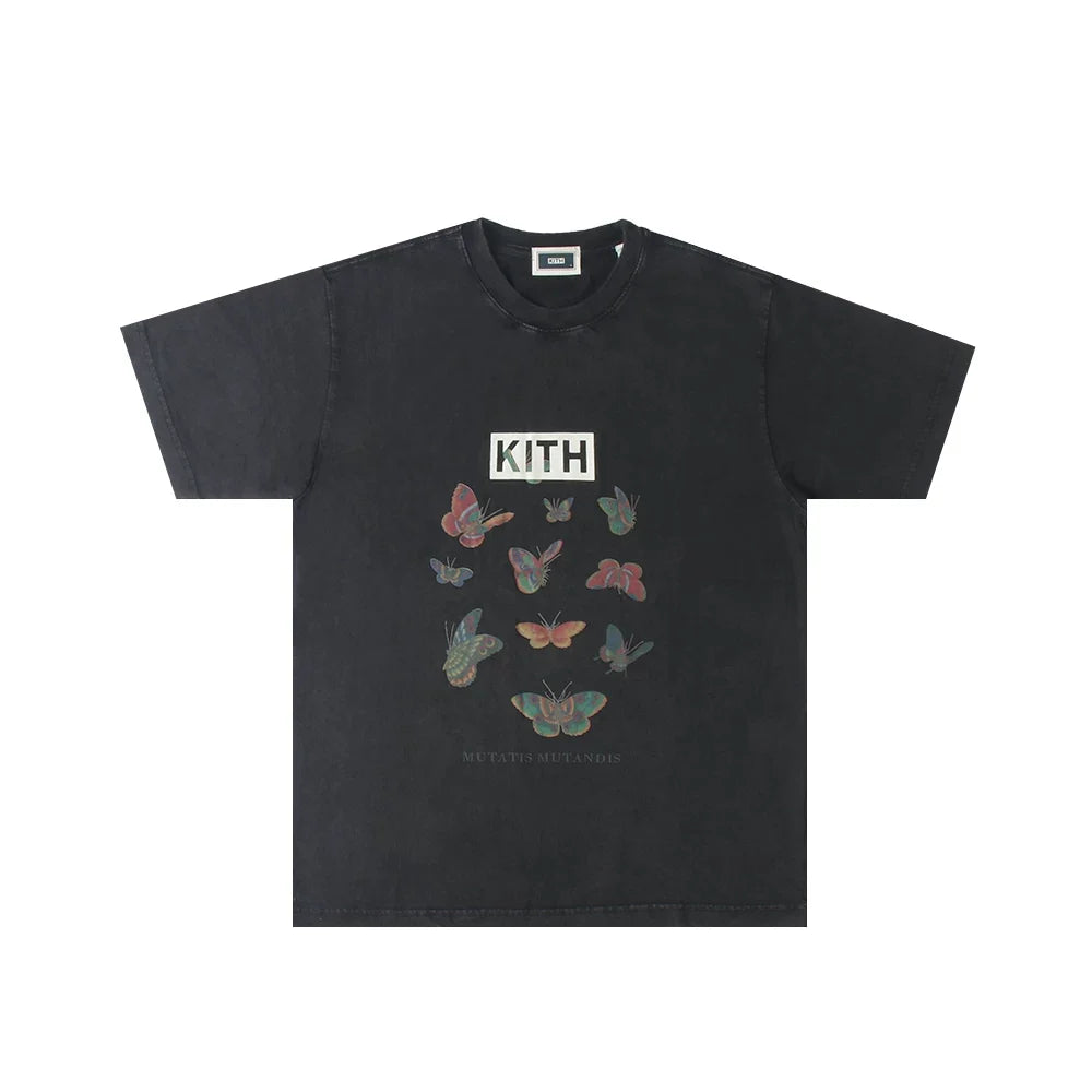 KITH Butterfly Washed Cotton T-Shirt