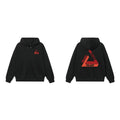 Palace Black Red Gradient Tri-Ferg Hoodie