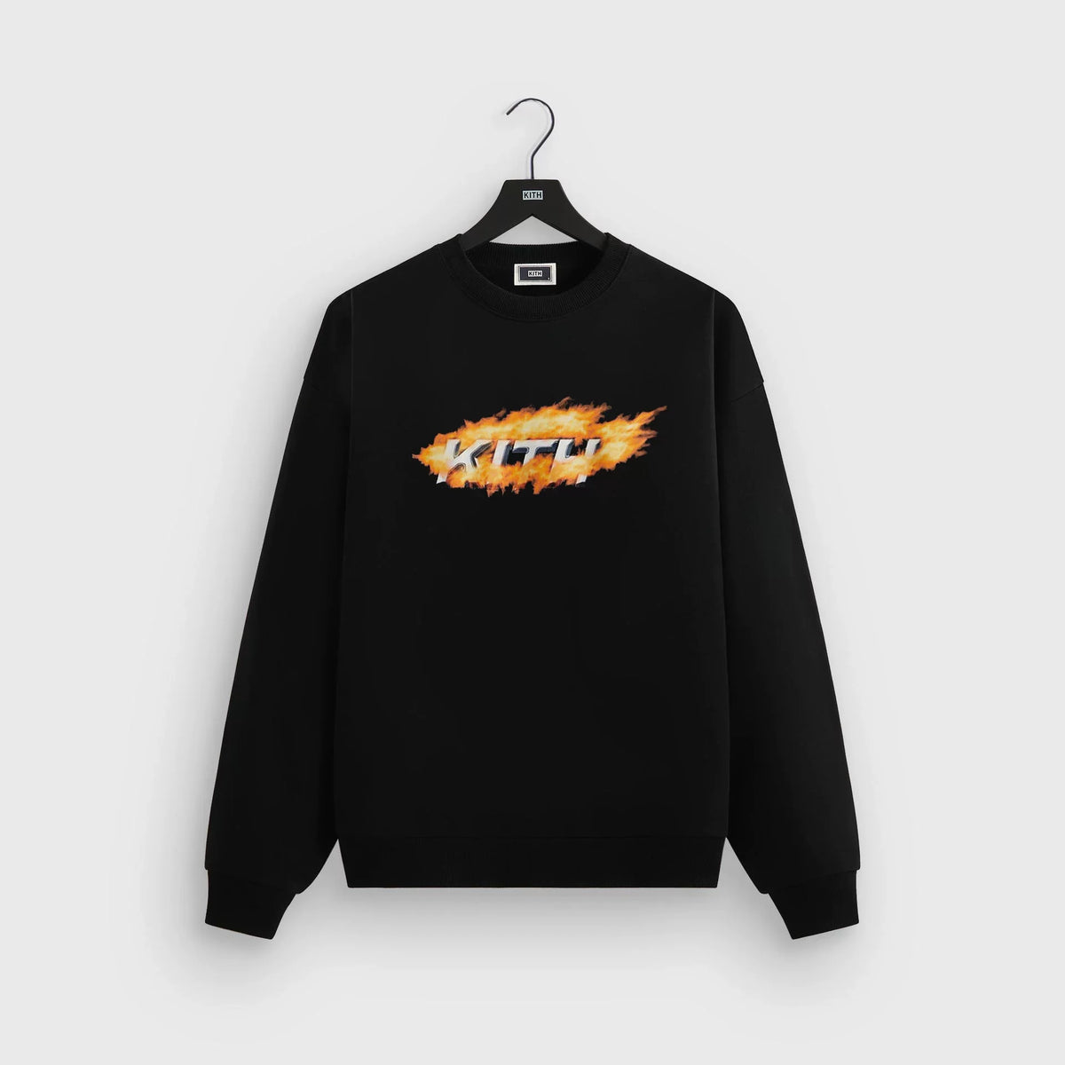 KITH Flame Box Logo Hoodie