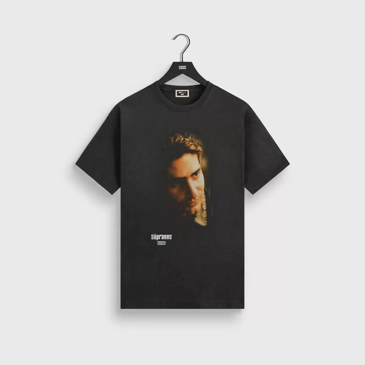 Kith x The Sopranos Black Dark Tone Portrait Tee