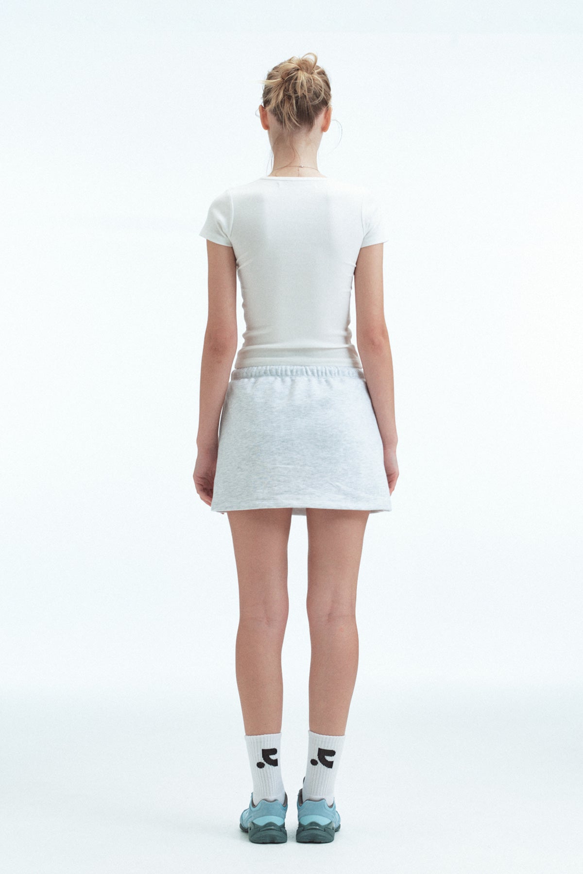 WRAP HALF SLEEVE TOP - WHITE