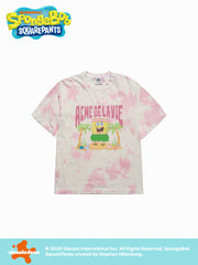 ADLV HULA DANCE SPONGEBOB SHORT SLEEVE T-SHIRT PINK
