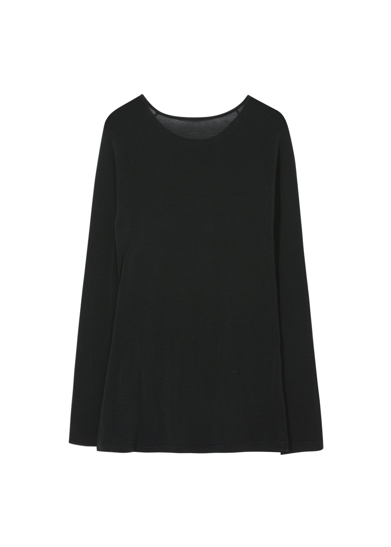 BOHEMSEO SOFT DRAPING T, BLACK