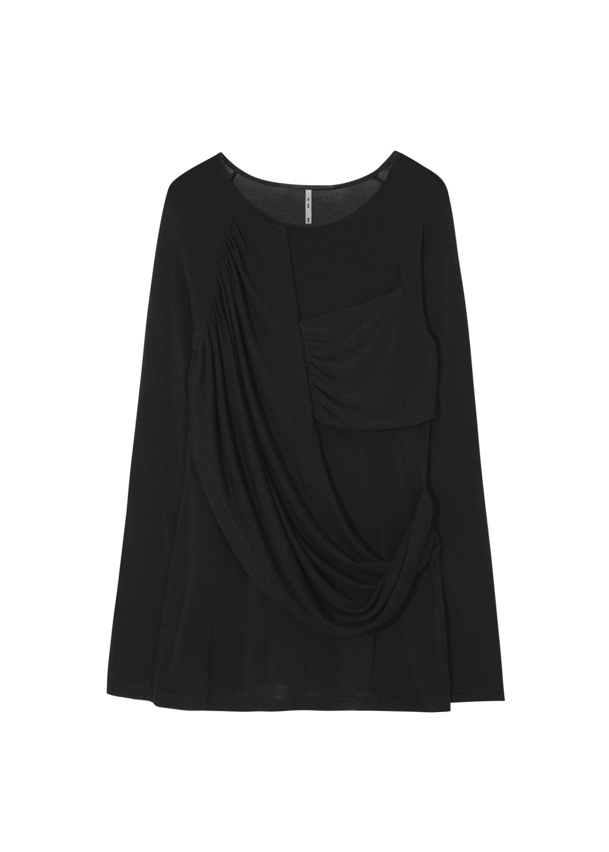 BOHEMSEO SOFT DRAPING T, BLACK