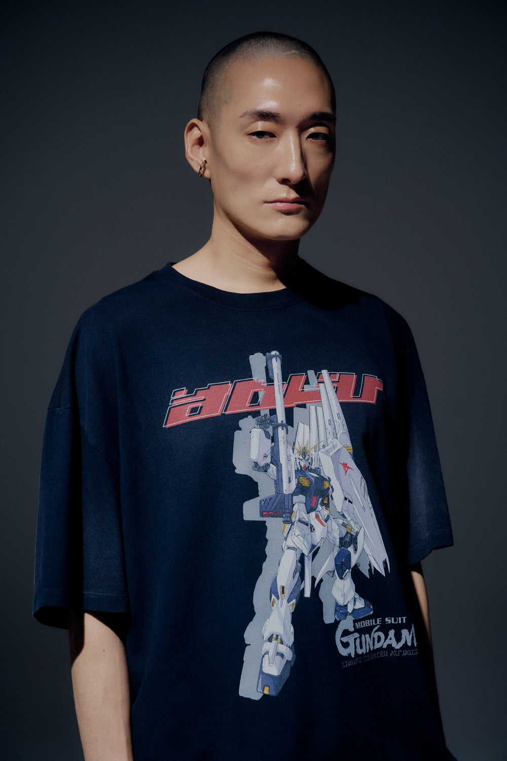 MOBILE SUIT GUNDAM CHAR'S COUNTERATTACK WASHING SHORT SLEEVE T-SHIRT