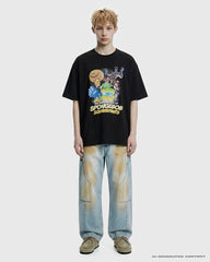ADLV THE ADVENTURES OF SPONGEBOB SHORT SLEEVE T-SHIRT BLACK