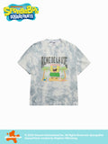 ADLV HULA DANCE SPONGEBOB SHORT SLEEVE T-SHIRT CHARCOAL
