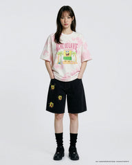 ADLV HULA DANCE SPONGEBOB SHORT SLEEVE T-SHIRT PINK