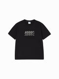 ADLV MULTI AC BEAR FACE LOGO SHORT SLEEVE T-SHIRT BLACK