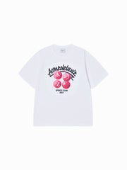 ADLV TENNIS BALL SHORT SLEEVE T-SHIRT WHITE