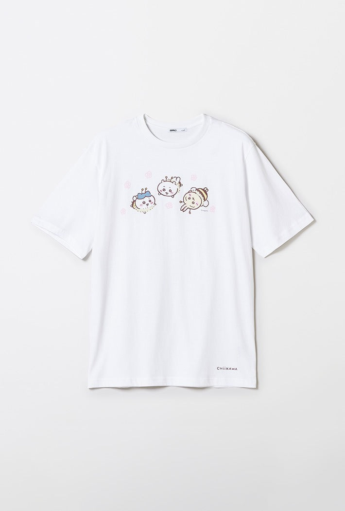 【IN STOCK】SPAO x Chiikawa Short Sleeve T-shirt MIX